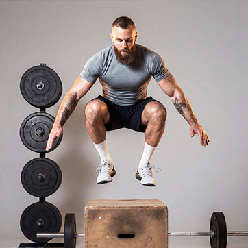 man working out