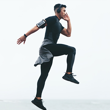 man working out