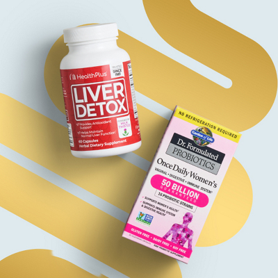 One Health Plus item and one Garden of Life item