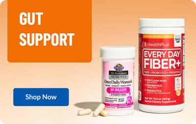 Gut Support. Shop Now. Garden of Life Dr. Formulated Probiotics Once Daily Women’s and HealthPlus Every Day Fiber+.