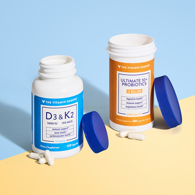 Two The Vitamin Shoppe brand items