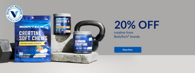 Two BodyTech brands items and one BodyTech Elite item