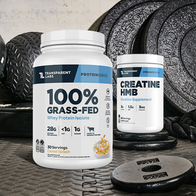 Two Transparent Labs items