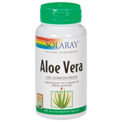 Sta op Verst Jaarlijks Aloe Vera Gel (100 Capsules) by Solaray at the Vitamin Shoppe