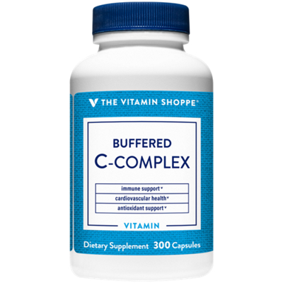 Buffered C-Complex - Vitamin C for Immune Support - 750 MG (300 Capsules)