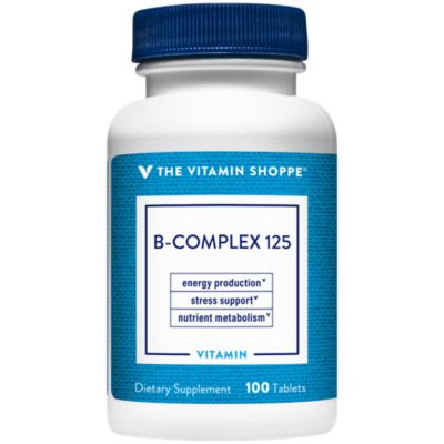 vermogen rukken investering B-Complex 125 125 MCG (100 Tablets) at the Vitamin Shoppe