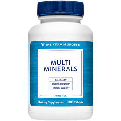 Multi Minerals with Boron & Vitamin D - Supports Healthy Bones & Teeth (300 Tablets)
