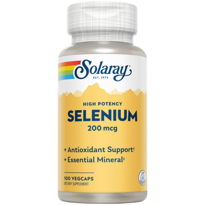 Selenium - Organically Bound Selenium Yeast - High Potency - 200 MCG (100 Capsules)