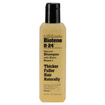 Biotene H-24 Natural Shampoo with Biotin for Naturally Thicker, Fuller Hair (8.5 Fluid Ounces)