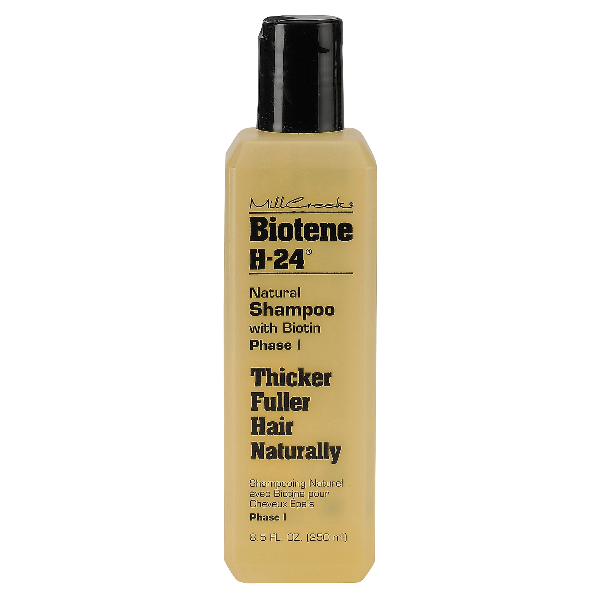 MillCreek Biotene H-24 Natural Shampoo with Biotin for Naturally Thicker, Fuller Hair (8.5 Fluid Ounces)