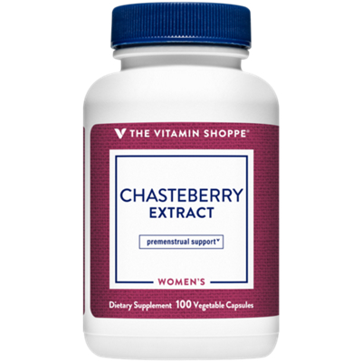 Chasteberry Extract – With Vitex Fruit & Vitex Extract for Women - Premenstrual Support (100 Vegetable Capsules) 