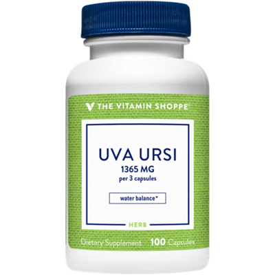 Uva Ursi for Fluid Balance - 1,365 MG per Serving (100 Capsules)