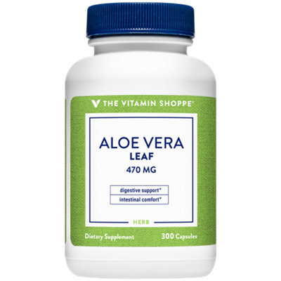 Aloe Vera Leaf - Digestive Support - 470 MG (300 Capsules)