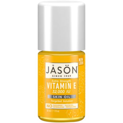 Likken Loodgieter Sporten Extra Strength Vitamin E Skin Oil 32,000 IU (1 Fluid Ounces Liquid) by  Jason Natural Cosmetics at the Vitamin Shoppe