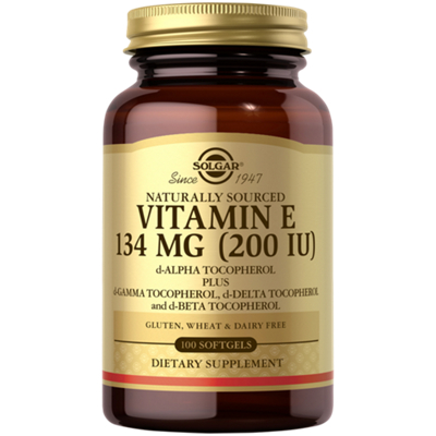 Natural Vitamin E - 200 IU (100 Softgels)