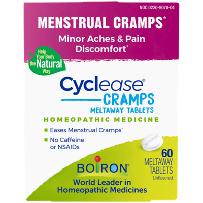Cyclease Cramp Tablets Homeopathic Medicine for Menstrual Cramp Relief (60 Tablets)
