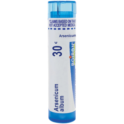 Arsenicum Album 30C - Homeopathic Medicine for Symptoms of Food Poisoning (80 Pellets)