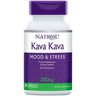 Kava Kava Herbal Extract - Mood & Stress- Promotes Relaxation & Eases Tension - 200 MG (30 Capsules)