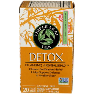 Super Slim Herbal Tea with White Mulberry Leaf - Supports Cleansing &  Detoxification - Caffeine-Free (20 Tea Bags) by Triple Leaf Teas at the  Vitamin Shoppe