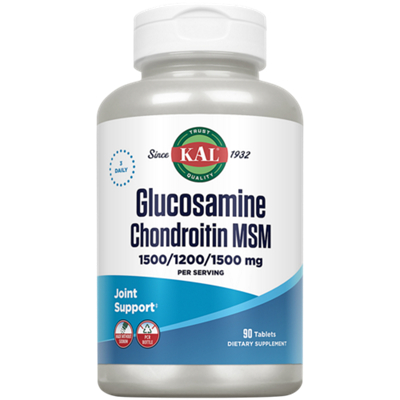 Glucosamine Chondroitin MSM for Joint Support (90 Tablets)