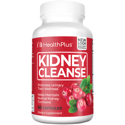 Kidney Cleanse with Cranberry, Buchu Leaf, Turmeric & CoQ-10 - 550 MG (60 Capsules)