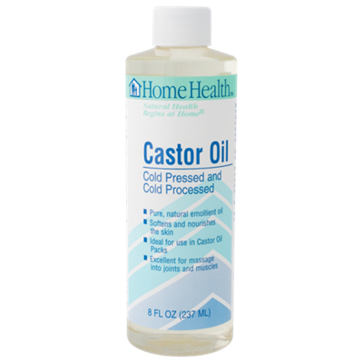 Pure Castor Oil - Cold-Pressed Natural Emollient - Softens & Nourishes the Skin (8 Fluid Ounces)