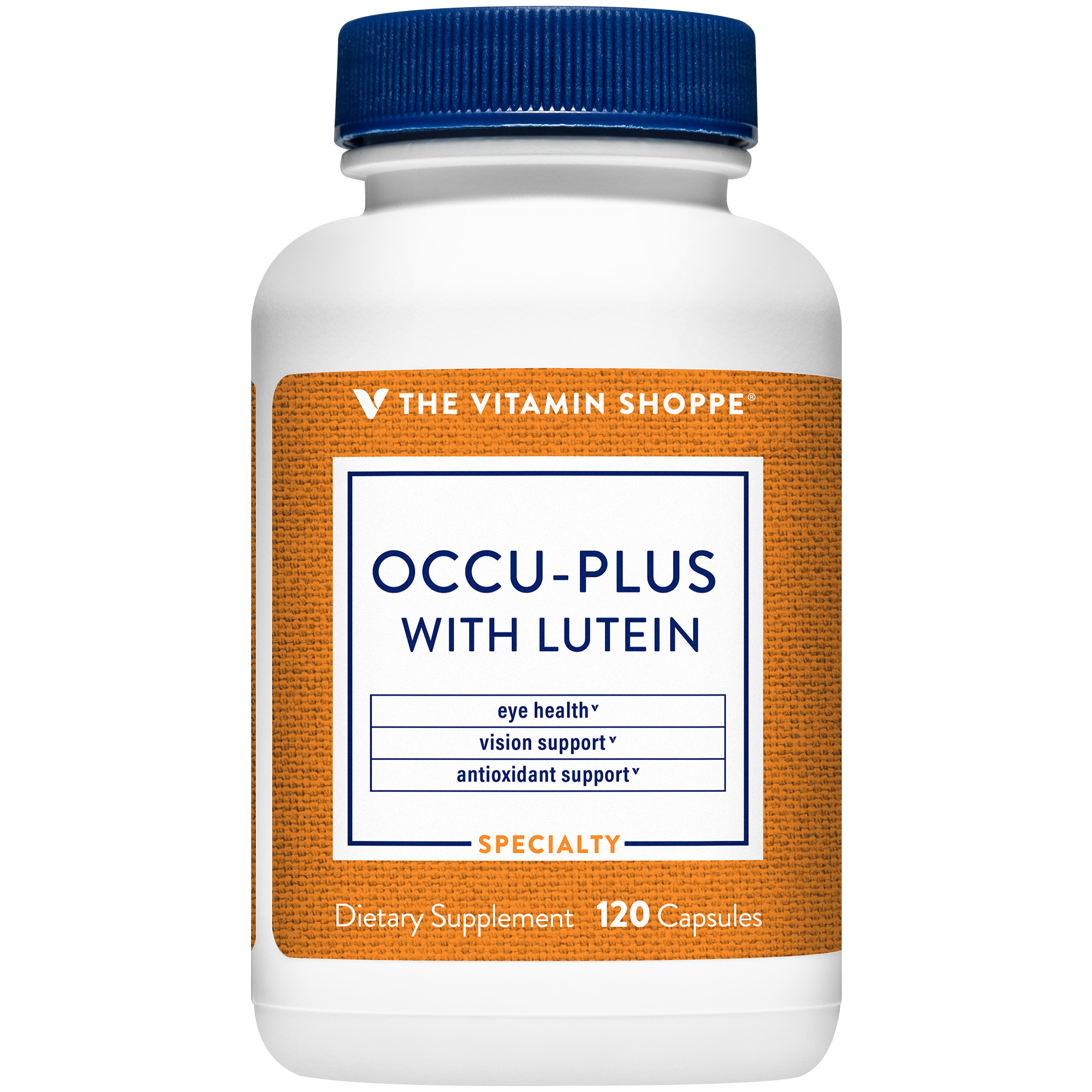 OccuPlus with Lutein  Supports Eye Health  Protects Against Free Radicals 120 Capsules