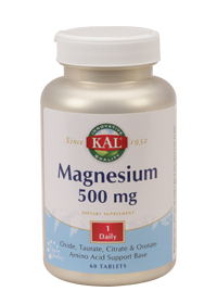 Magnesium - 500 MG (60 Tablets)
