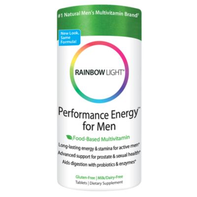 Performance Energy Multivitamin for Men Food Based Formula Iron