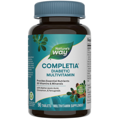 Completia Diabetic Multivitamin - Iron Free (90 Tablets)