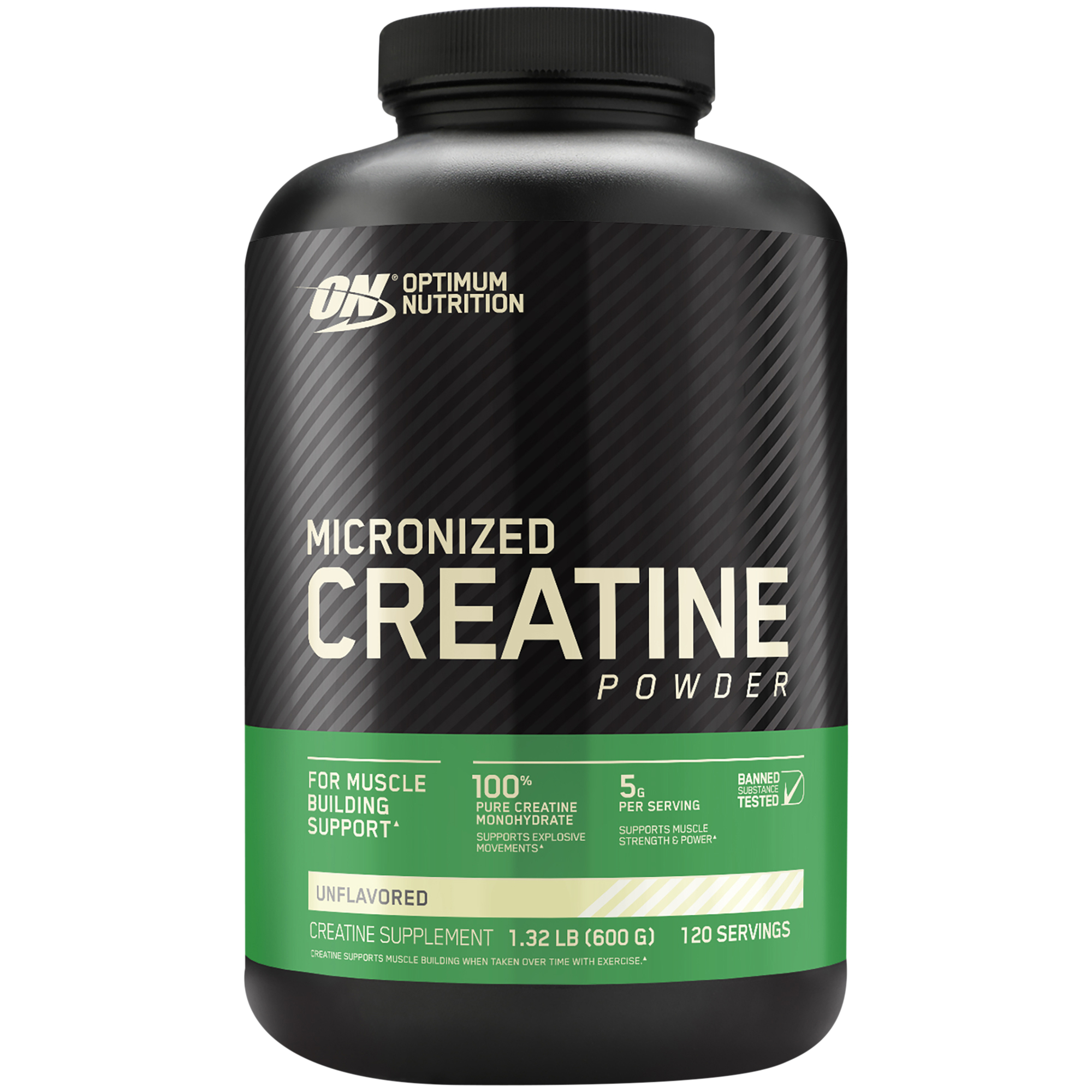 Micronized Creatine Powder  Unflavored 132 lbs120 Servings