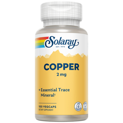 Copper + Essential Trace Mineral - 2MG (100 Capsules)