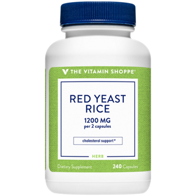 Red Yeast Rice - Cholesterol Support - 1,200 MG (240 Capsules)