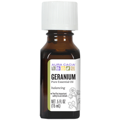 Geranium 100% Pure Essential Oil - Comforting Aromatherapy (0.5 Fluid Ounces)