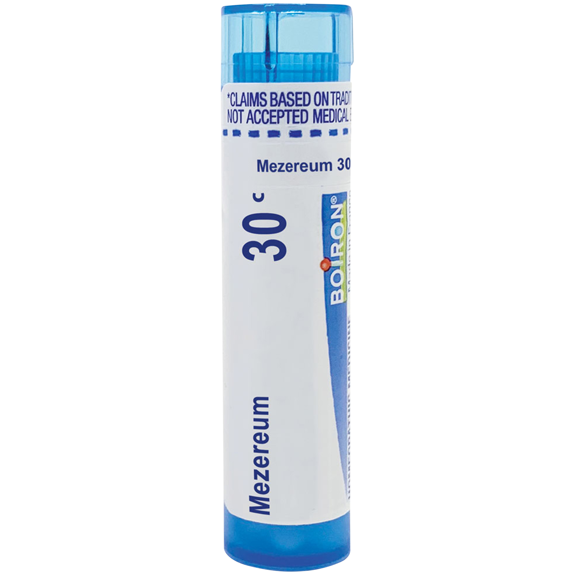 Mezereum 30C  Homeopathic Medicine for Nasal Congestion Impetigo or Dermatitis 80 Pellets
