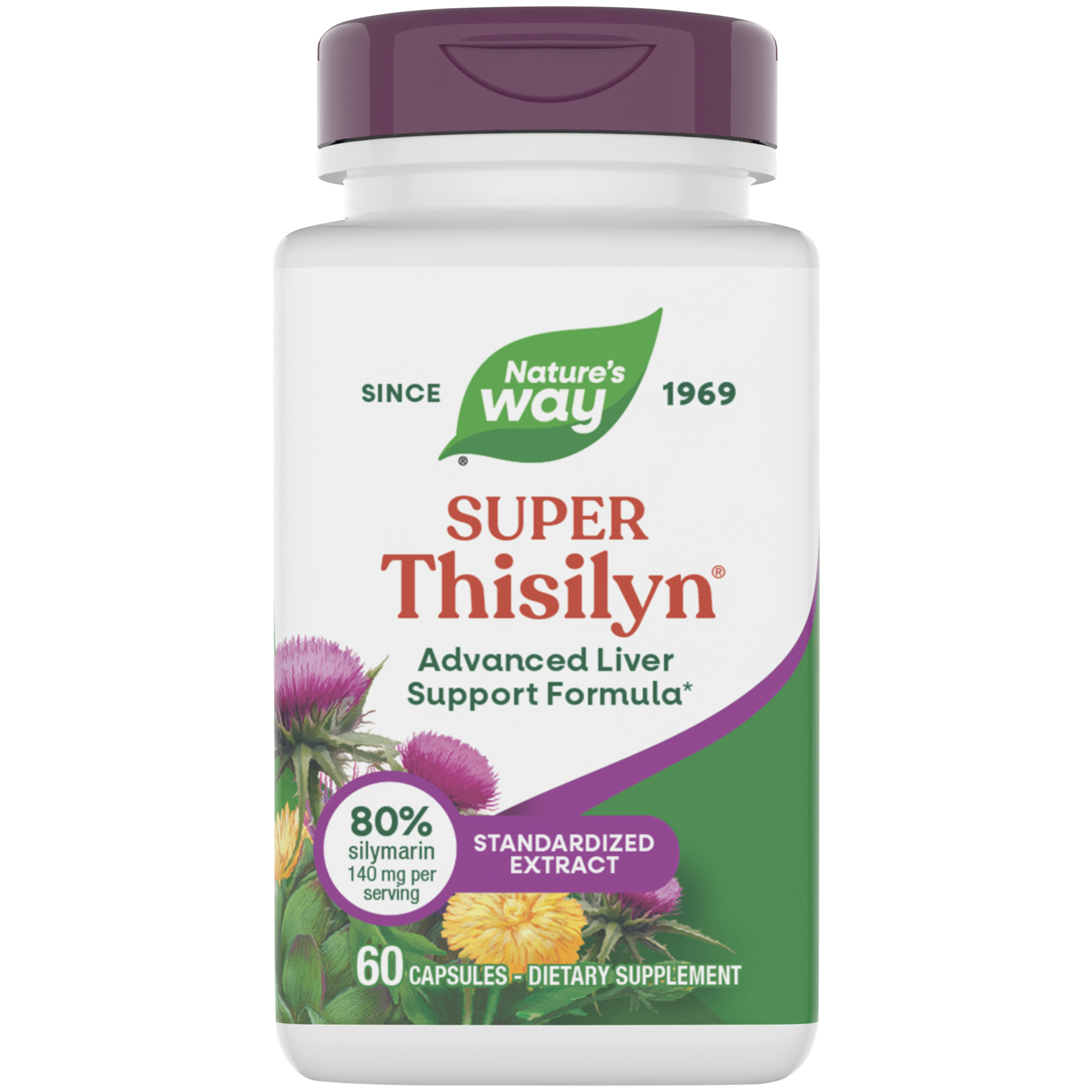 Super Thisilyn  Advanced Liver Support Formula 60 Capsules