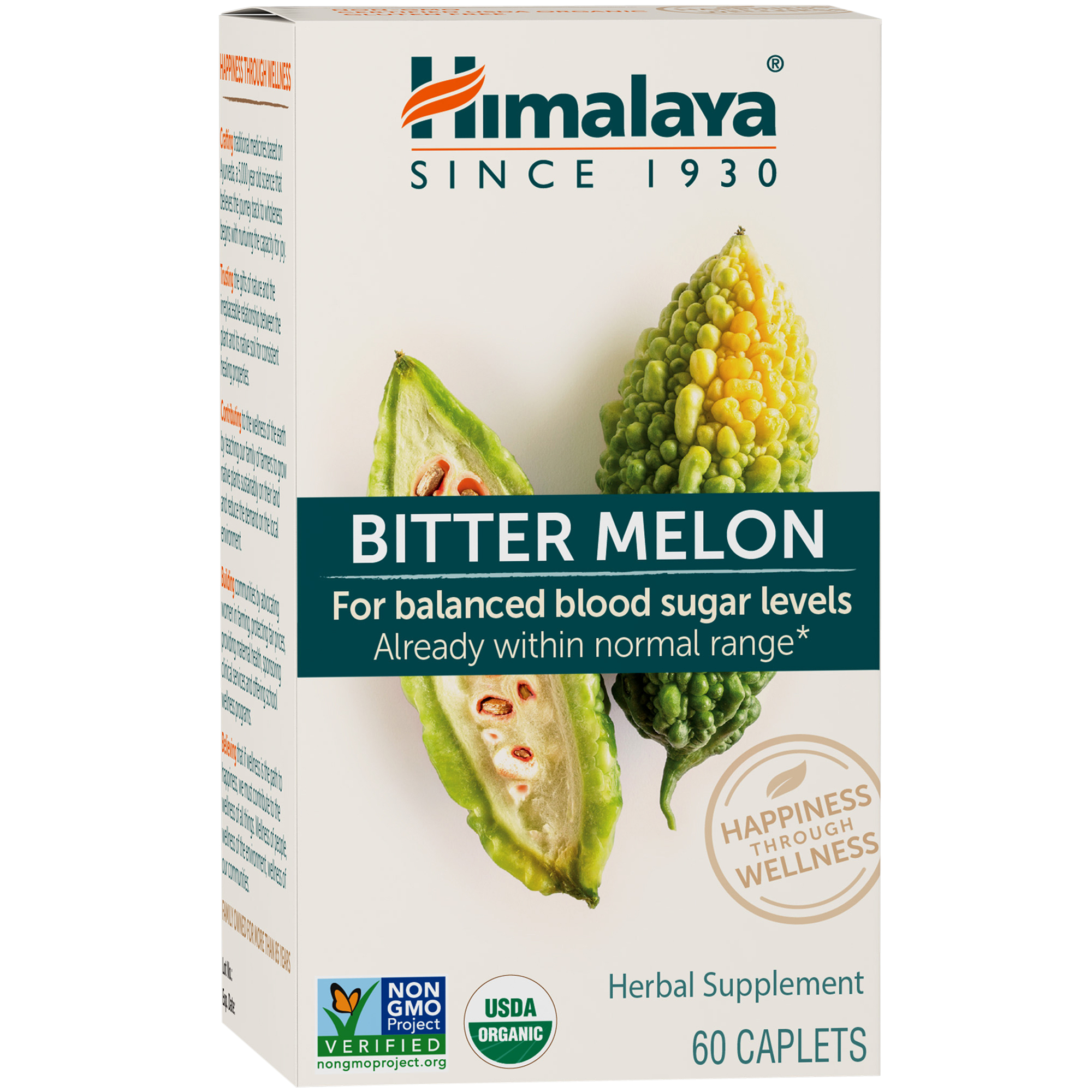 Organic Bitter Melon  Blood Sugar Support 60 Caplets