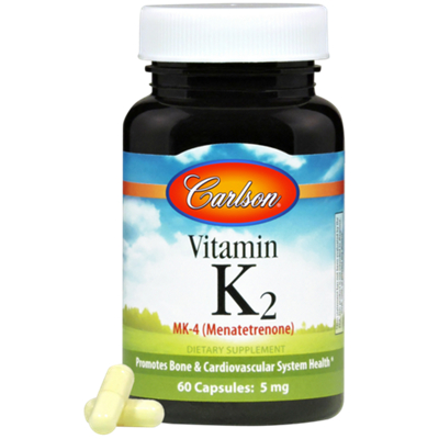 Vitamin K2 - MK-4 Menatetrenone - 5 MG (60 Capsules)