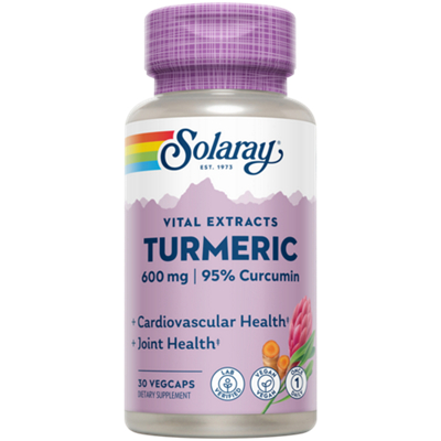 Turmeric Root Extract - 600 MG - Once Daily (30 Vegetarian Capsules)