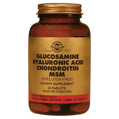 Glucosamine Hyaluronic Acid Chondroitin MSM (60 Tablets)