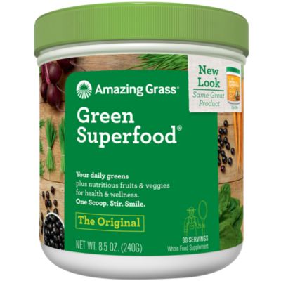 Green Superfood Energy Powder - Daily Greens + Plant-Based Caffeine -  Watermelon (30 Servings) by Amazing Grass at the Vitamin Shoppe