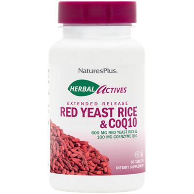 Red Yeast Rice & CoQ10 - Extended Release Standardized Botanical (30 Vegetarian Tablets)