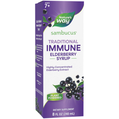 Sambucus Black Elderberry Original Syrup (8 Fluid Ounces)