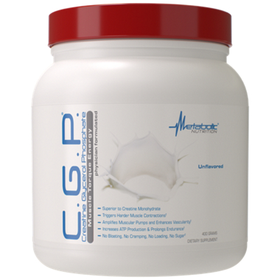 CGP Creatine Glycerol Phosphate Powder - Muscle Torque Energy - Unflavored (40 Servings)
