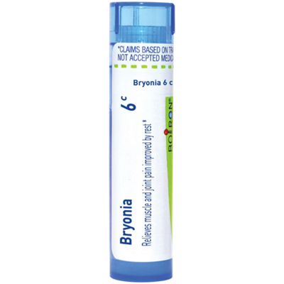 Bryonia 6C - Homeopathic Medicine for Muscle and Joint Pain Improved by Rest (80 Pellets)
