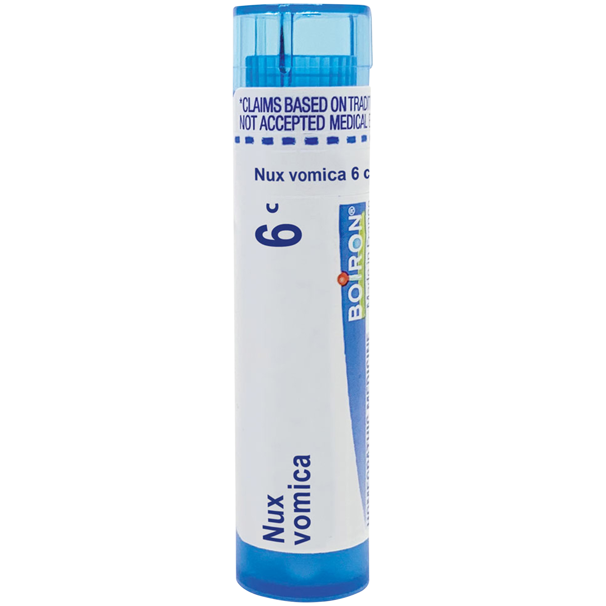 Nux Vomica 6C  Homeopathic Medicine for Nausea Indigestion or Sour Stomach 80 Pellets