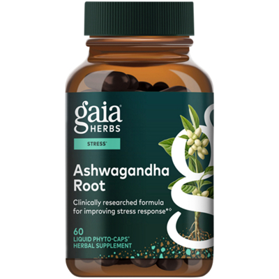 Ashwagandha Root 60 60 Veggie Caps By Gaia Herbs At The Vitamin Shoppe