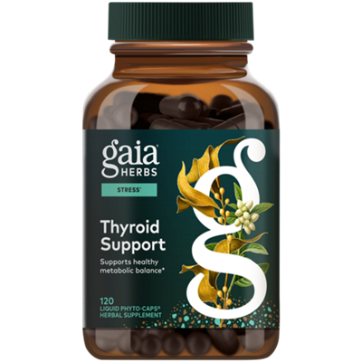 Thyroid Support for a Healthy Metabolic Balance (120 Vegetarian Liquid Capsules)