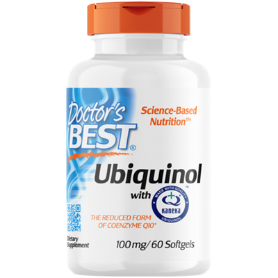 Ubiquinol with Kaneka's QH - Supports Healthy Heart Function - 100 MG (60 Softgels)