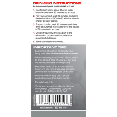 Qcarbo20 - Strawberry Mango (20 Fluid Ounces Drinks) By Herbal Clean At The  Vitamin Shoppe